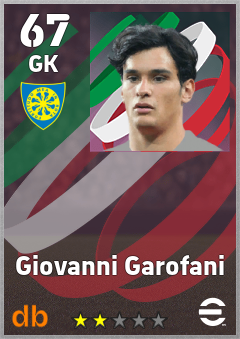 Giovanni Garofani — GK, OVR 67, MAX 67