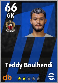 Teddy Boulhendi — GK, OVR 66, MAX 66