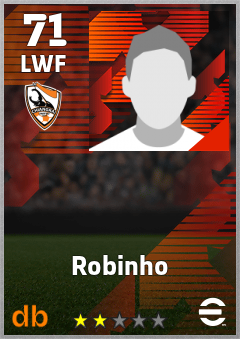 Robinho — LWF, OVR 71, MAX 71