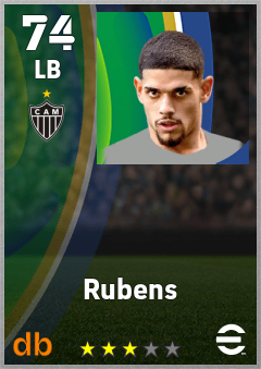 Rubens eFootball player card