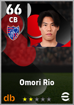 Omori Rio eFootball player card