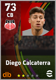 Diego Calcaterra eFootball player card