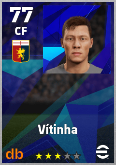 Vítinha eFootball player card