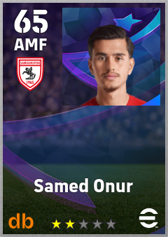 Samed Onur eFootball player card