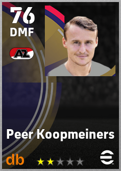 Peer Koopmeiners eFootball player card