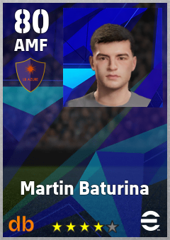 Martin Baturina — AMF, OVR 80, MAX 80