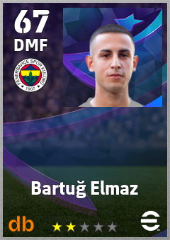 Bartuğ Elmaz eFootball player card