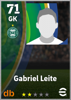 Gabriel Leite — GK, OVR 71, MAX 71