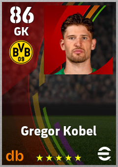 Gregor Kobel — GK, OVR 86, MAX 93