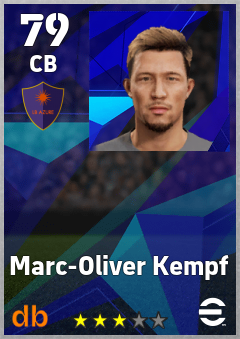 Marc-Oliver Kempf — CB, OVR 79, MAX 79