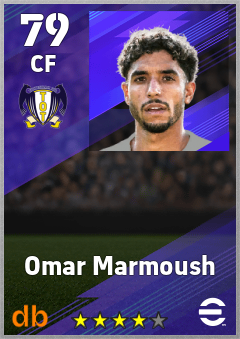 Omar Marmoush eFootball player card