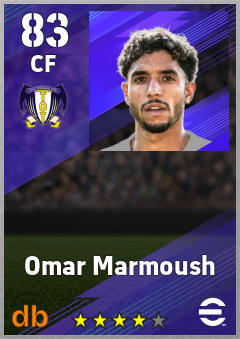 Omar Marmoush eFootball player card