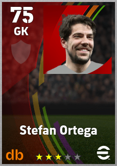 Stefan Ortega eFootball player card