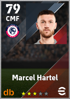 Marcel Hartel — CMF, OVR 79, MAX 79