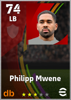 Philipp Mwene eFootball player card