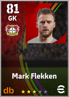 Mark Flekken — GK, OVR 81, MAX 90