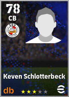 Keven Schlotterbeck — CB, OVR 78, MAX 78