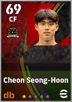 Cheon Seong-Hoon eFootball player card