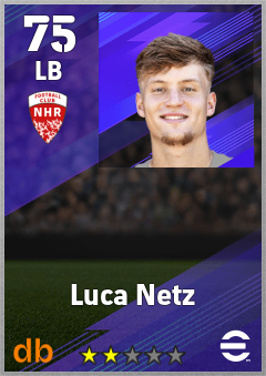 Luca Netz eFootball player card