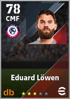Eduard Löwen — CMF, OVR 78, MAX 78