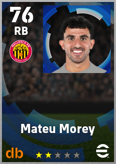 Mateu Morey — RB, OVR 76, MAX 76