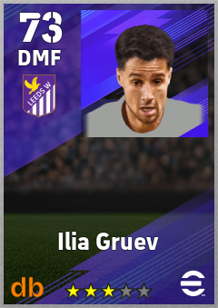 Ilia Gruev eFootball player card