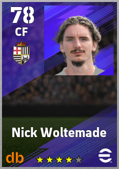 Nick Woltemade eFootball player card