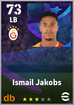Ismail Jakobs eFootball player card
