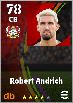 Robert Andrich eFootball player card