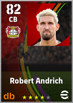 Robert Andrich — CB, OVR 82, MAX 82