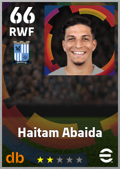Haitam Abaida eFootball player card