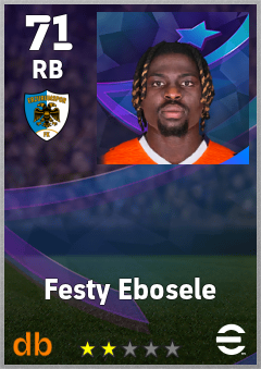 Festy Ebosele eFootball player card