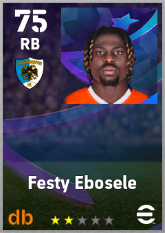 Festy Ebosele eFootball player card