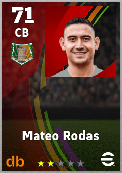 Mateo Rodas eFootball player card