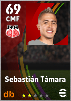 Sebastián Támara — CMF, OVR 69, MAX 69