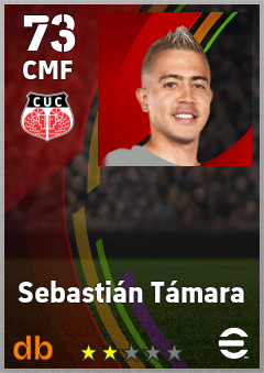 Sebastián Támara — CMF, OVR 73, MAX 73