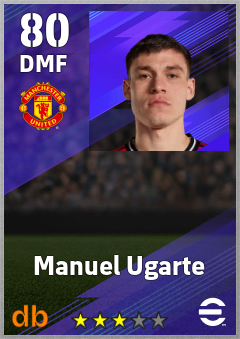 Manuel Ugarte — DMF, OVR 80, MAX 89