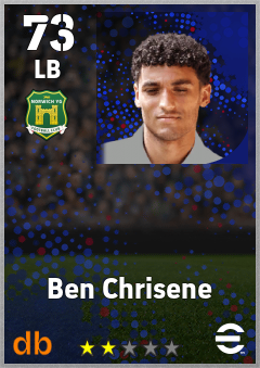 Ben Chrisene — LB, OVR 73, MAX 73