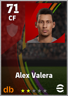 Alex Valera eFootball player card