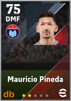 Mauricio Pineda eFootball player card