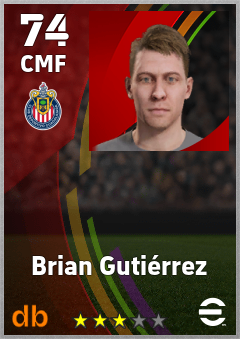 Brian Gutiérrez eFootball player card