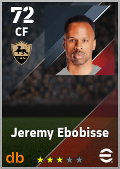Jeremy Ebobisse — CF, OVR 72, MAX 72