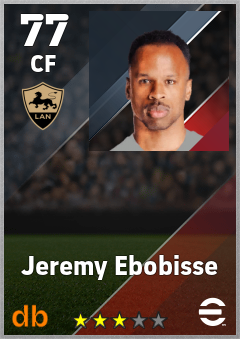 Jeremy Ebobisse — CF, OVR 77, MAX 77