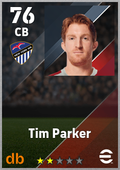 Tim Parker — CB, OVR 76, MAX 76