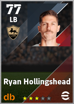 Ryan Hollingshead — LB, OVR 77, MAX 77