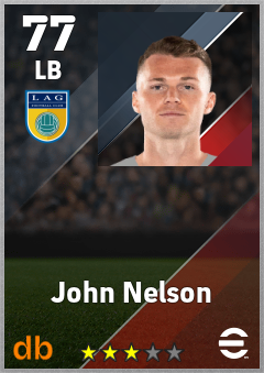 John Nelson — LB, OVR 77, MAX 77