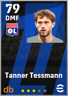 Tanner Tessmann eFootball player card