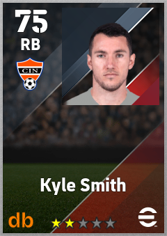Kyle Smith — RB, OVR 75, MAX 75