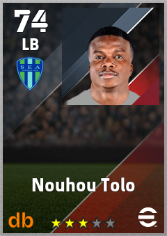 Nouhou Tolo — LB, OVR 74, MAX 74