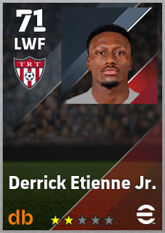 Derrick Etienne Jr. eFootball player card